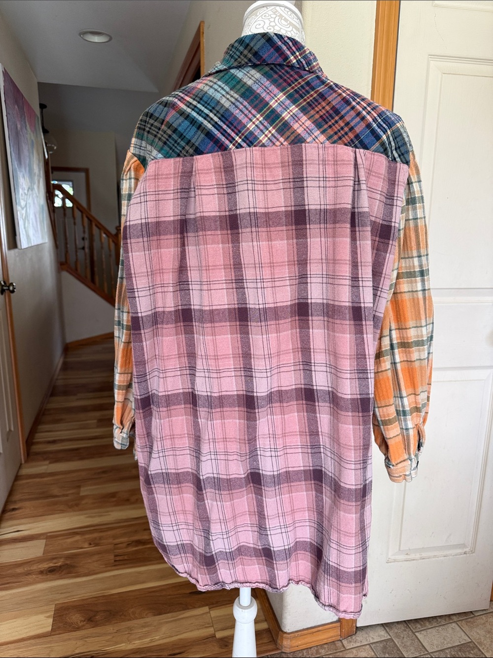 Natural Life patchwork button up - Picture 5 of 6